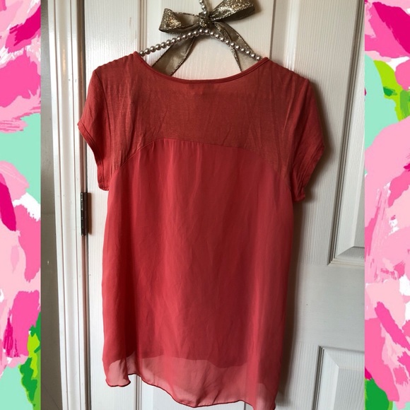 Rhinestone Cross Short Sleeve Top - Picture 2 of 4